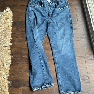 Good American Good Straight leg Jean